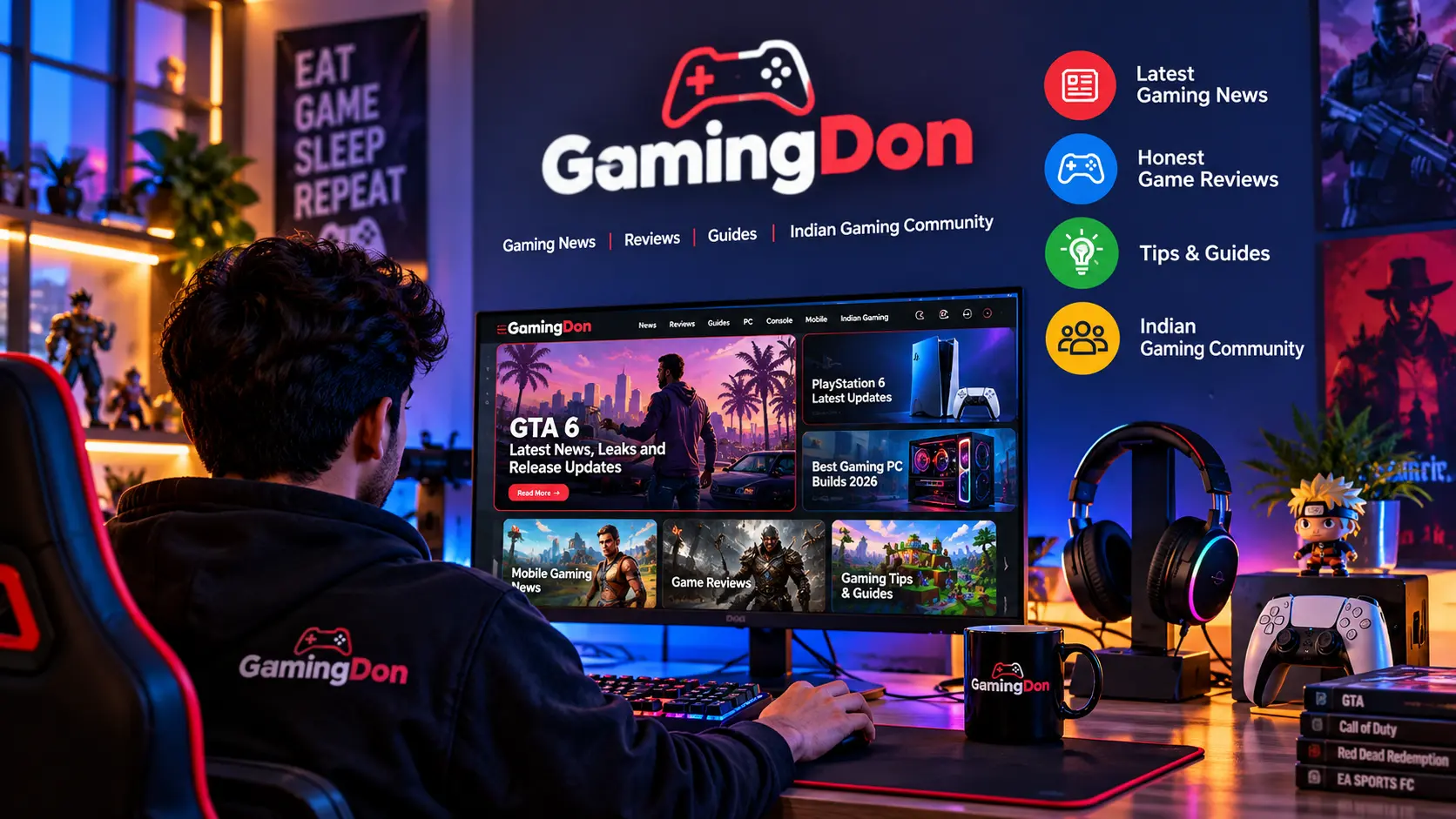 About GamingDon gaming news and reviews website